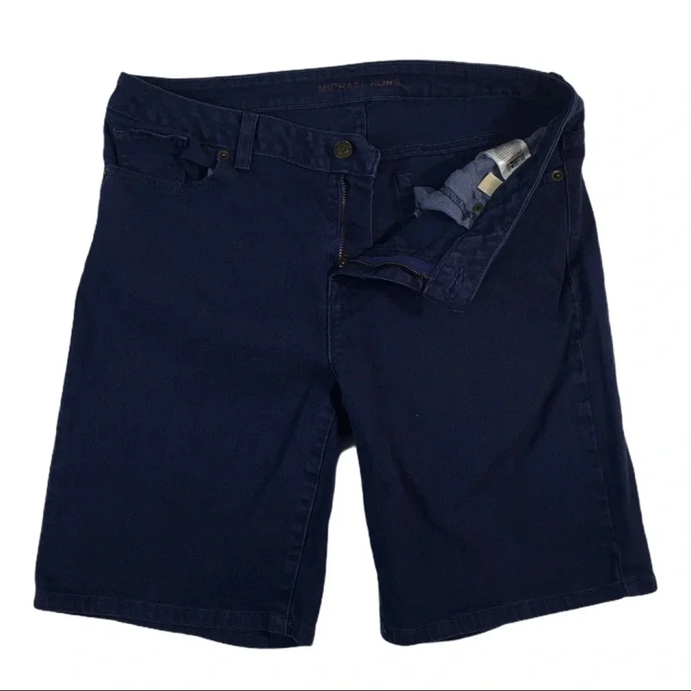 BT125 Michael Kors Designer Denim Jean Shorts 8